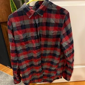 J Crew Plaid Flannel Medium